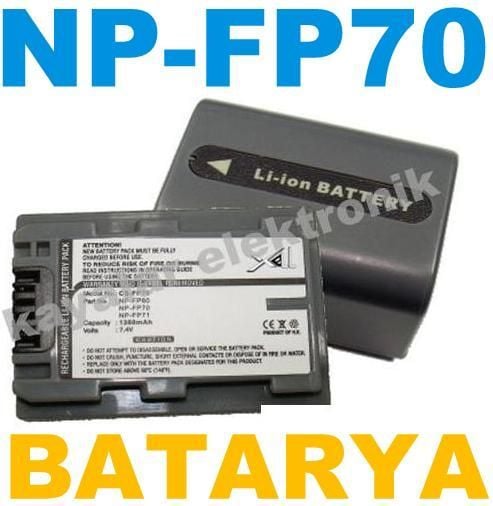 OEM Sony NP-FP70 Fotoğraf Makinesi Batarya