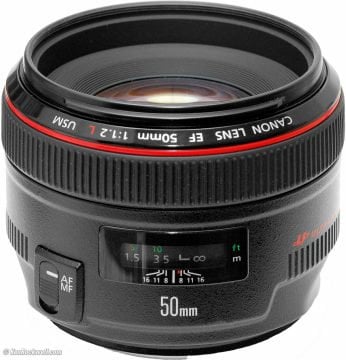 Canon EF 50mm f/1.2 L USM Lens