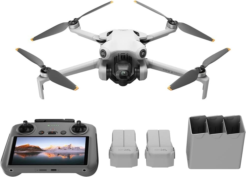 DJI Mini 4 Pro Fly More Combo Drone (DJI RC 2) (HEMEN KARGO)