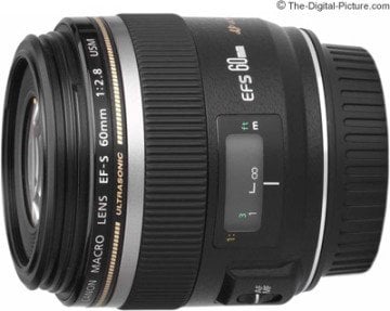 Canon EF-S 60mm f/2.8 Macro USM Lens
