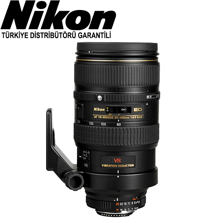 Nikon 80-400mm f/4.5-5.6D VR ED Lens