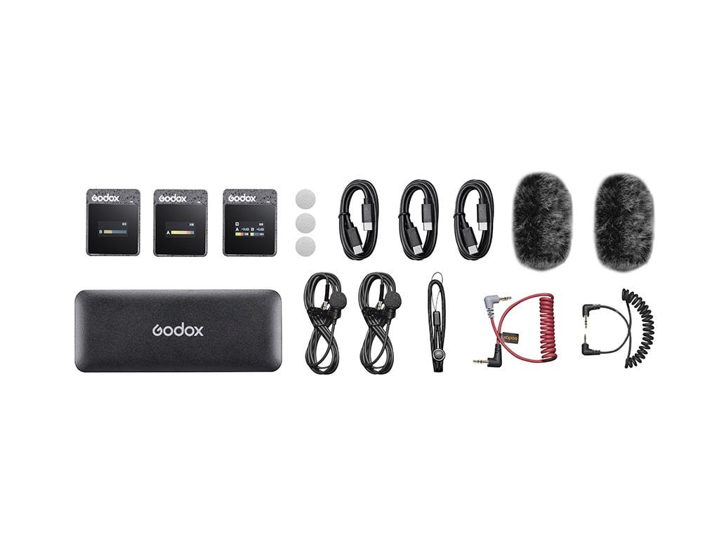 Godox MoveLink II M2 Kablosuz İkili Mikrofon Kiti
