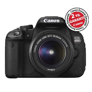 Canon EOS 650D 18-55 DSLR Fotoğraf Makinesi - Kampanyalı