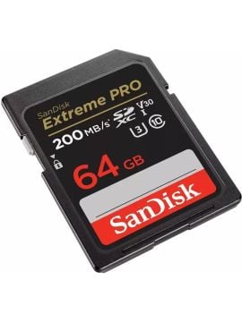 SanDisk Extreme Pro 64GB 200Mbs SDXC Hafıza Kartı