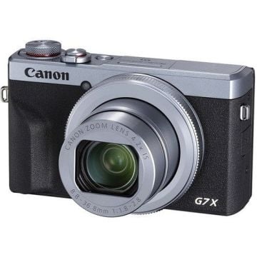 Canon PowerShot G7X Mark III Silver Dijital Fotoğraf Makinesi