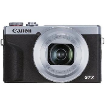 Canon PowerShot G7X Mark III Silver Dijital Fotoğraf Makinesi