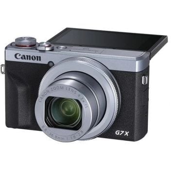Canon PowerShot G7X Mark III Silver Dijital Fotoğraf Makinesi