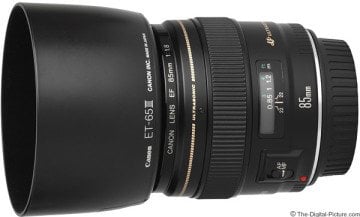 Canon EF 85mm f/1.8 USM Lens