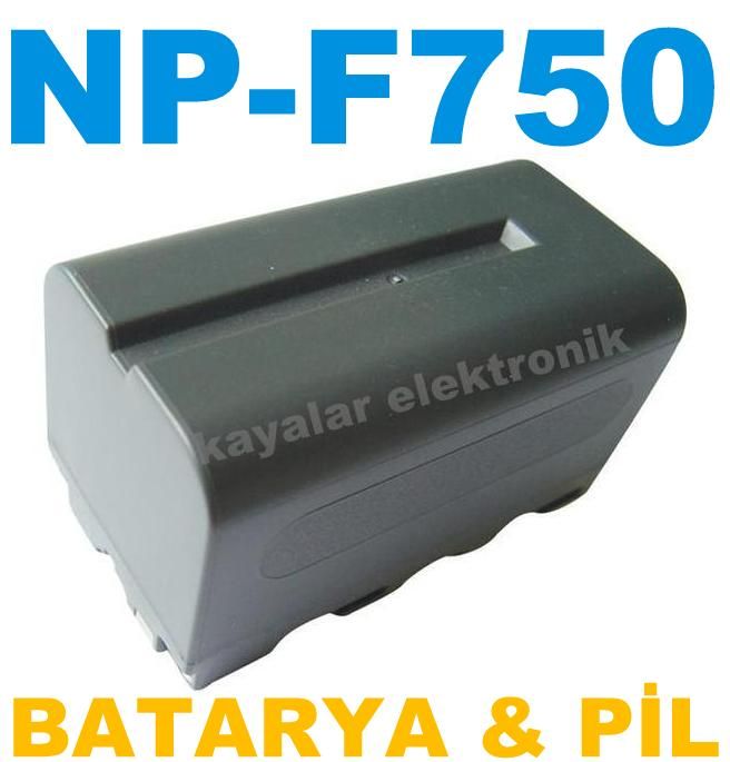 OEM Sony NP-F750 Fotoğraf Makinesi Batarya