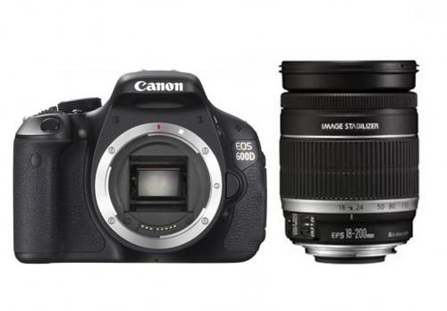 Canon EOS 600D 18-200 IS DSLR Fotoğraf Makinesi