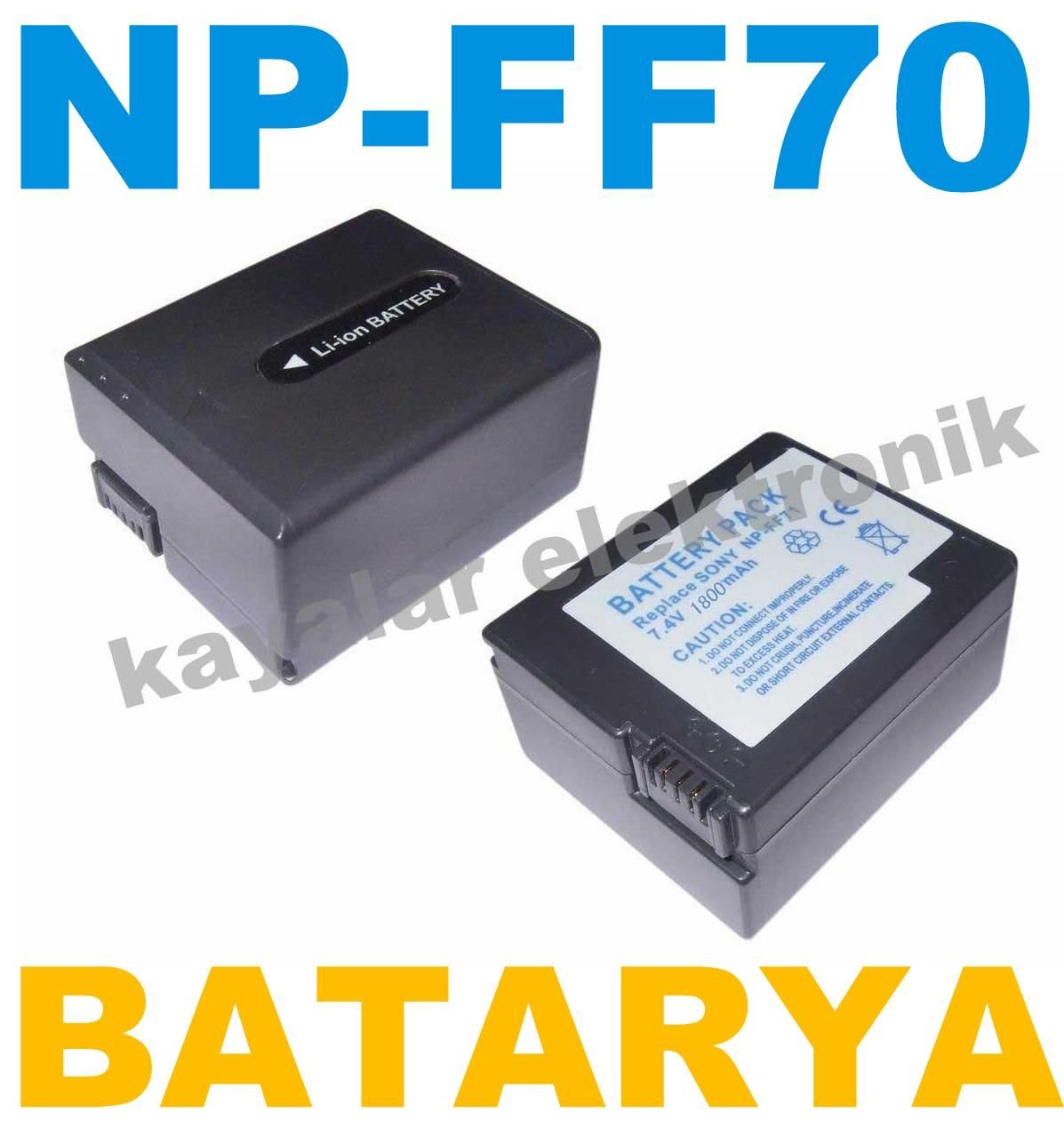 OEM Sony NP-FF70 Fotoğraf Makinesi Batarya