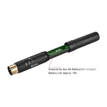 Boya BY-M11C Tek Yönlü XLR Yaka Mikrofonu