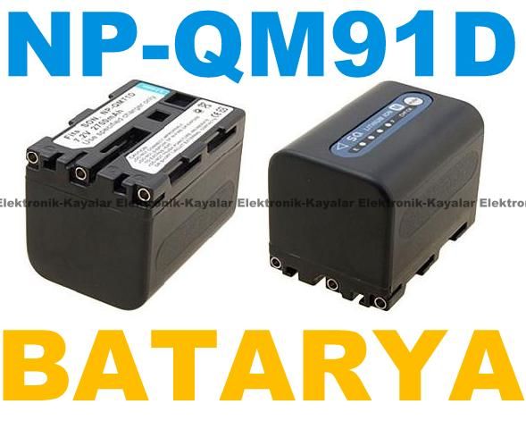 OEM Sony NP-QM91D Fotoğraf Makinesi Batarya