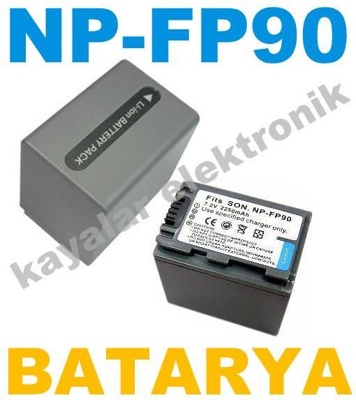 OEM Sony NP-FP90 Fotoğraf Makinesi Batarya