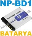 OEM Sony NP-BD1 Fotoğraf Makinesi Batarya