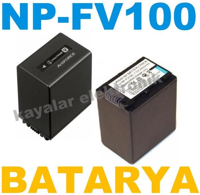 OEM Sony NP-FV100 Fotoğraf Makinesi Batarya