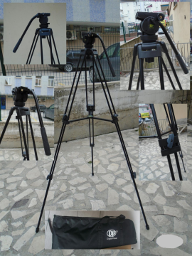 DP DP-750 180cm Profesyonel Video Tripod