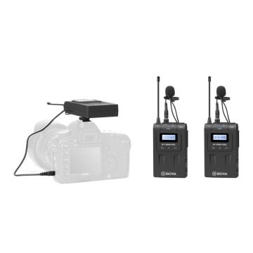 Boya BY-WM8 Pro Kit-2 İkili Kablosuz Mikrofon