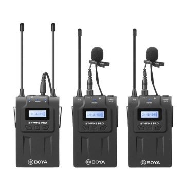 Boya BY-WM8 Pro Kit-2 İkili Kablosuz Mikrofon
