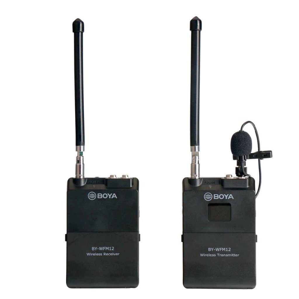 Boya BY-WFM12 UHF Profesyonel Wireless Mikrofon