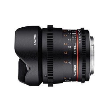 Samyang 16mm T/2.6 ED AS UMC VDSLR Lens