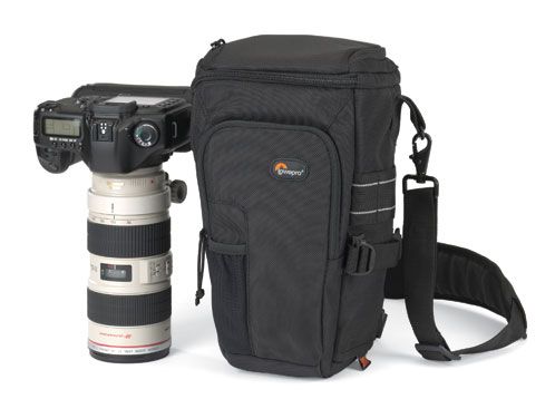 Lowepro Toploader Pro 75 AW Siyah Üçgen Omuz Çantası