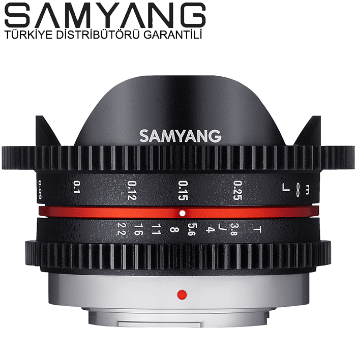 Samyang 7.5mm T3.8 Fish-eye Cine MFT Lens