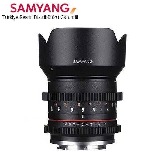 Samyang 21mm T1.5 ED AS UMC CS Cine Sony Uyumlu Lens