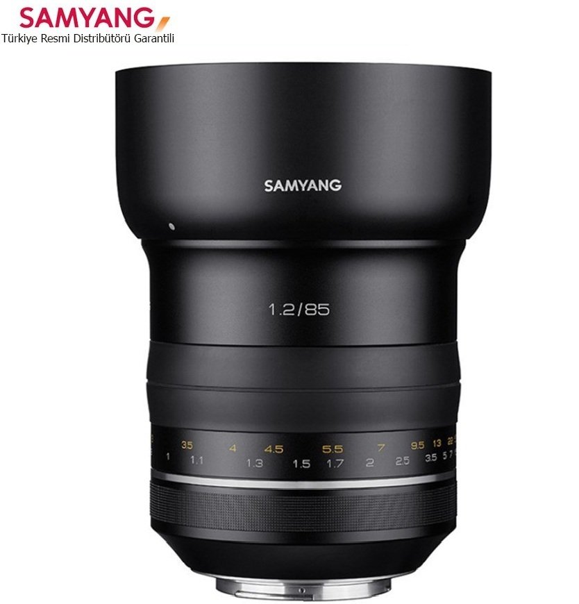 Samyang XP 85mm f/1.2 Canon EF Uyumlu Lens