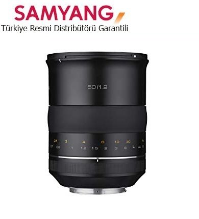 Samyang XP 50mm f/1.2 Canon EF Uyumlu Lens
