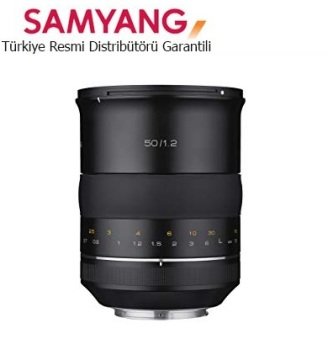 Samyang XP 50mm f/1.2 Canon EF Uyumlu Lens