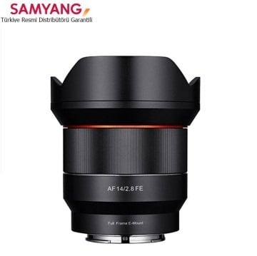 Samyang AF 14mm f/2.8 FE Sony E Mount Uyumlu Lens