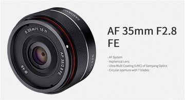 Samyang AF 35mm f/2.8 FE Sony E Uyumlu Lens