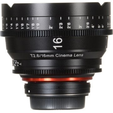 Xeen 16mm T2.6 Cine Lens