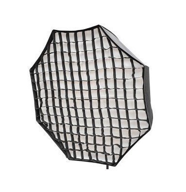 Weifeng 140 cm Octagon Sekizgen Profesyonel Softbox Davlumbaz Petekli (GRİD)