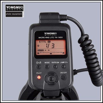 Yongnuo YN 14 EX TTL Canon Uyumlu Makro Ring Flaş