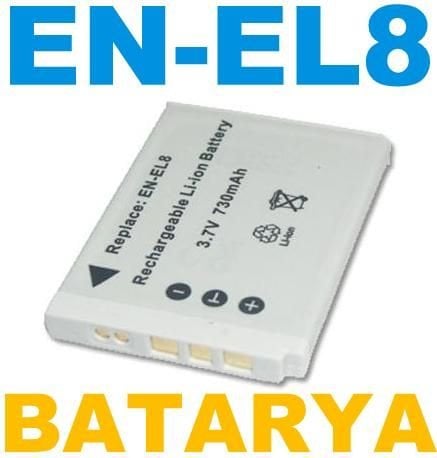 OEM Nikon EN-EL8 Fotoğraf Makinesi Batarya