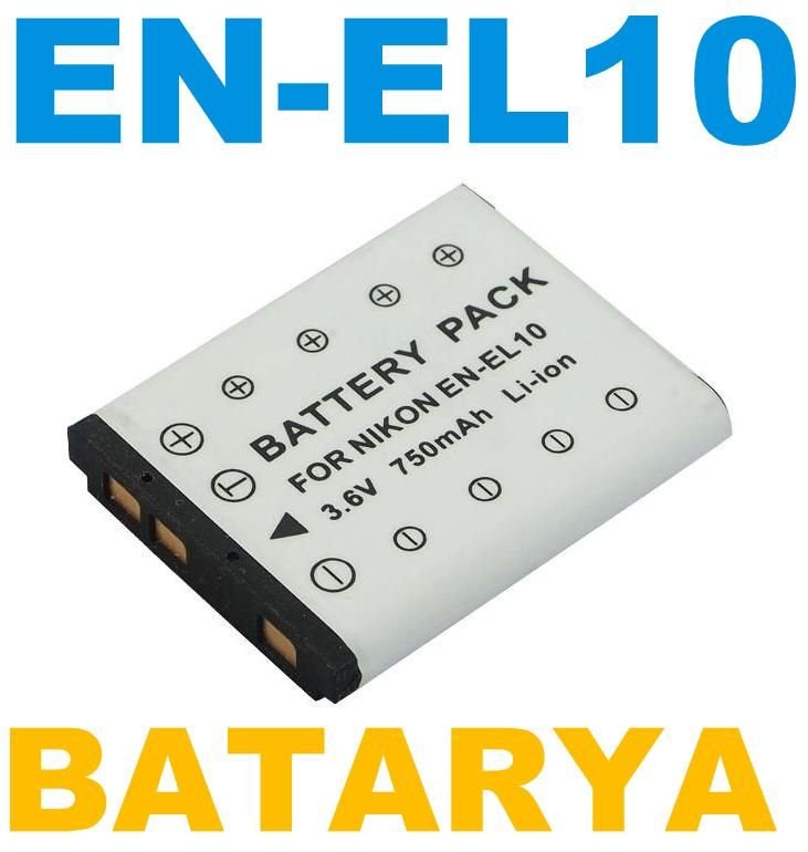 OEM Nikon EN-EL10 Fotoğraf Makinesi Batarya