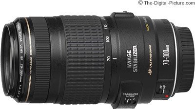 Canon 70-300mm F4-5.6 IS USM Lens