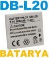 OEM Sanyo DB-L20 Fotoğraf Makinesi Batarya