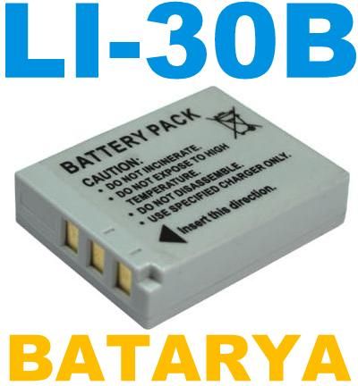 Olympus LI-30B Fotoğraf Makinesi Batarya