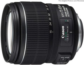 Canon EF-S 15-85mm f3.5-5.6 IS USM Lens