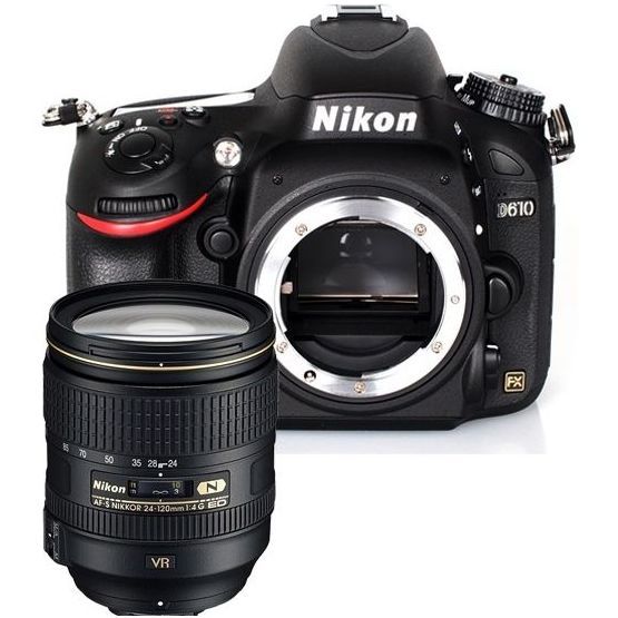 Nikon D610 24-120mm DSLR Fotoğraf Makinesi