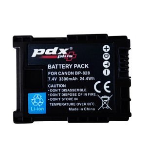 PDX Plus For Canon BP-828 Batarya