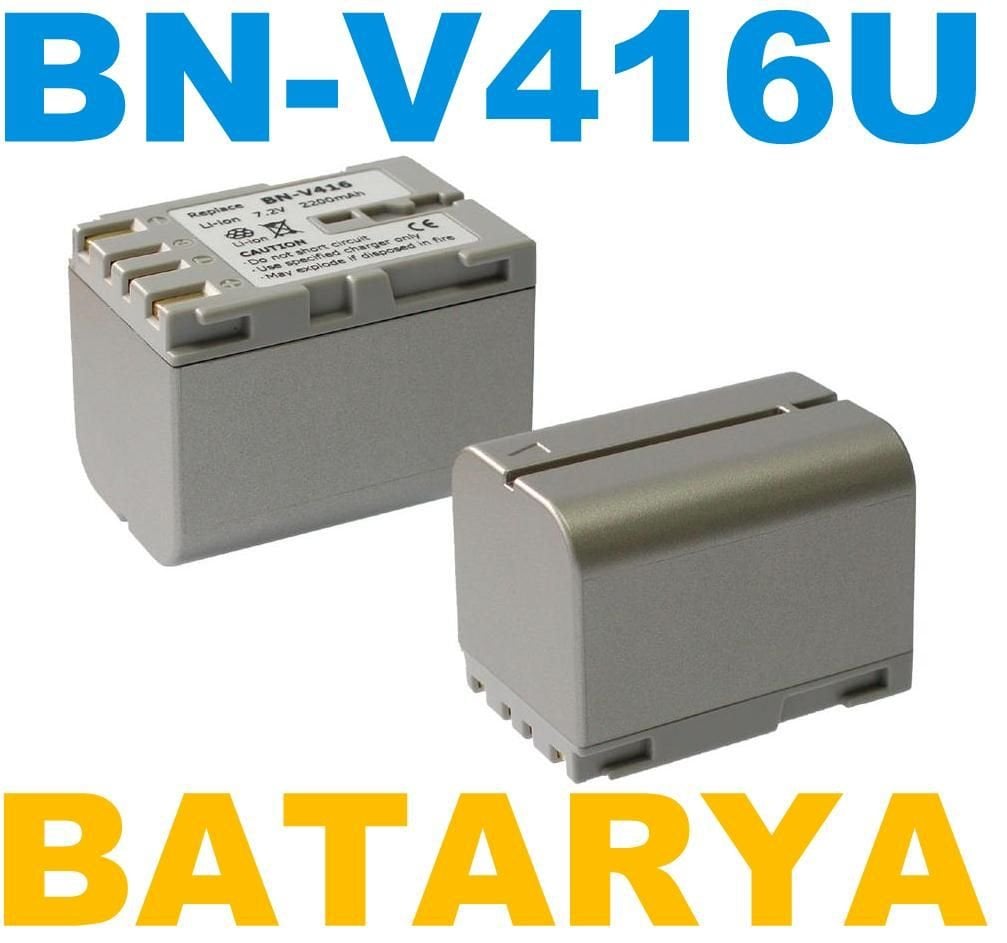 OEM JVC BN-V416U Fotoğraf Makinesi Batarya
