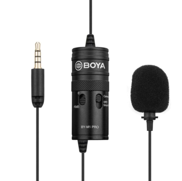 Boya BY-M1 Pro Profesyonel Youtuber Yaka Mikrofonu