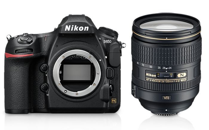 Nikon D850 + AF-S 24-120mm f/4 VR DSLR Fotoğraf Makinesi