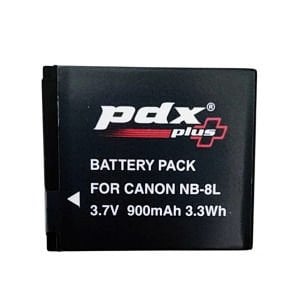 PDX Plus for Canon NB-8L Batarya