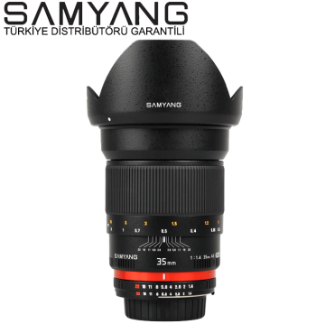 Samyang 35mm f/1.4 AE Nikon Full Frame Lens
