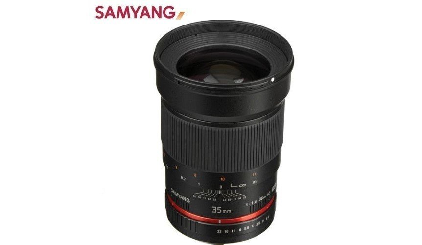 Samyang 35mm f/1.4 AE Canon Uyumlu Çipli Lens